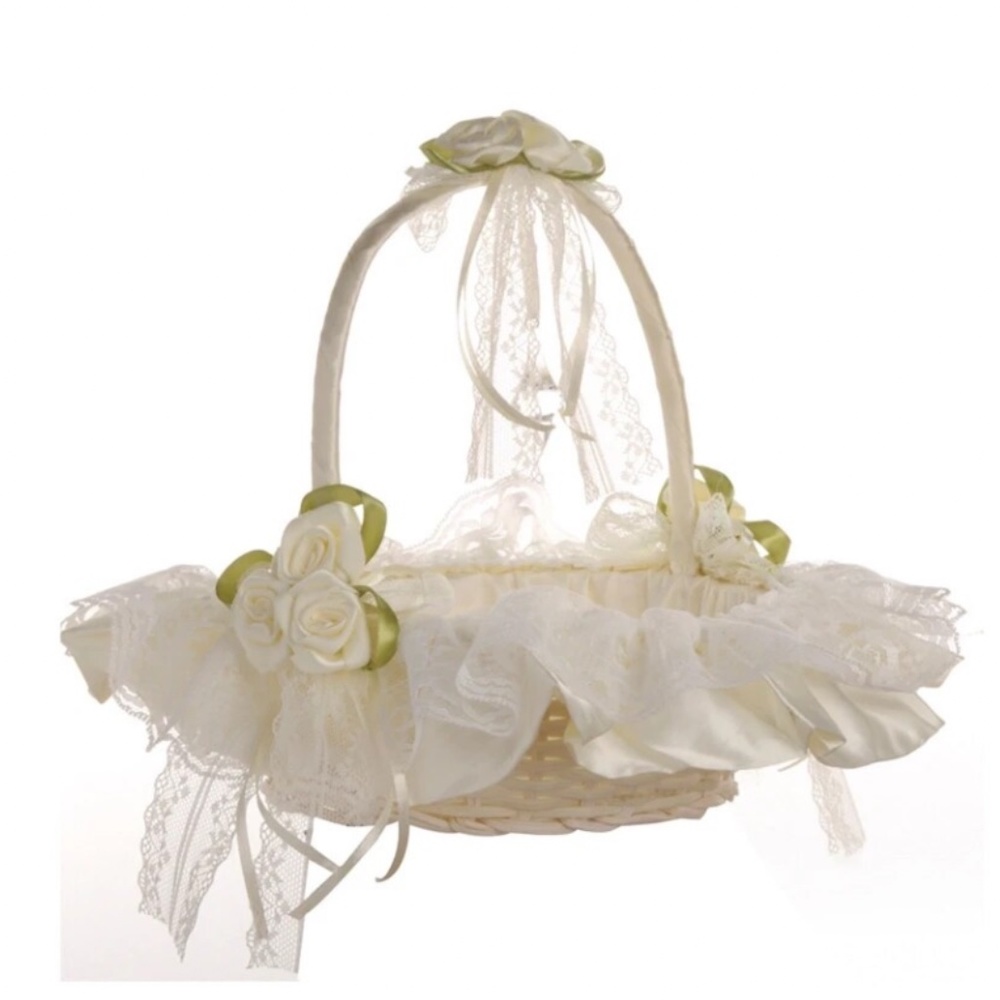 Wedding Flower Girl Basket